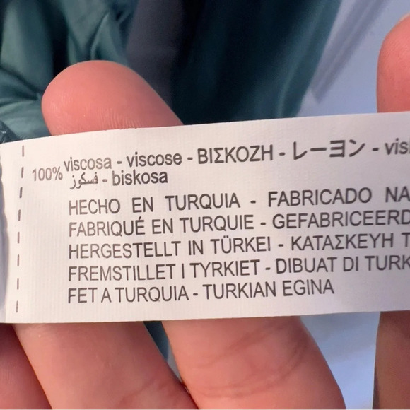 Zara SATIN EFFECT WRAP DRESS size S - Picture 11 of 11